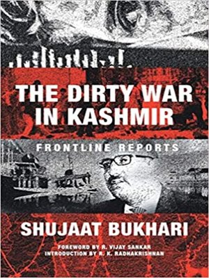 cover image of The Dirty War in Kashmir